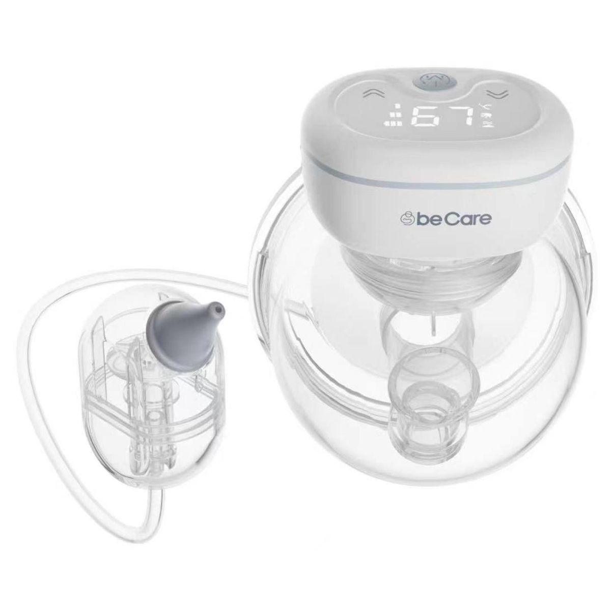 BECARE - Extractor Leche Materna Eléctrico y Aspirador Nasal BeCare