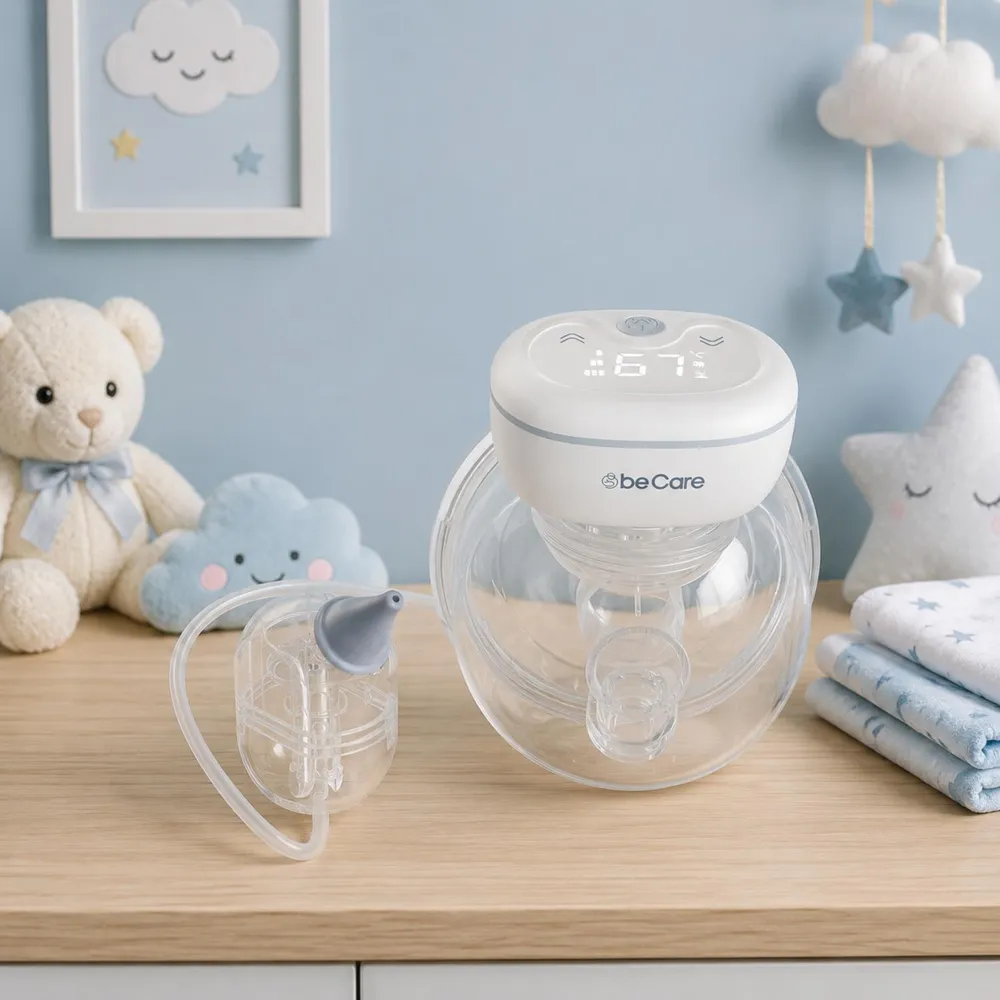 beCare Extractor Portátil + Aspirador Nasal, foto 4