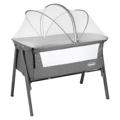 BEBESIT - Cuna Easy Colecho Mosquitero Gris