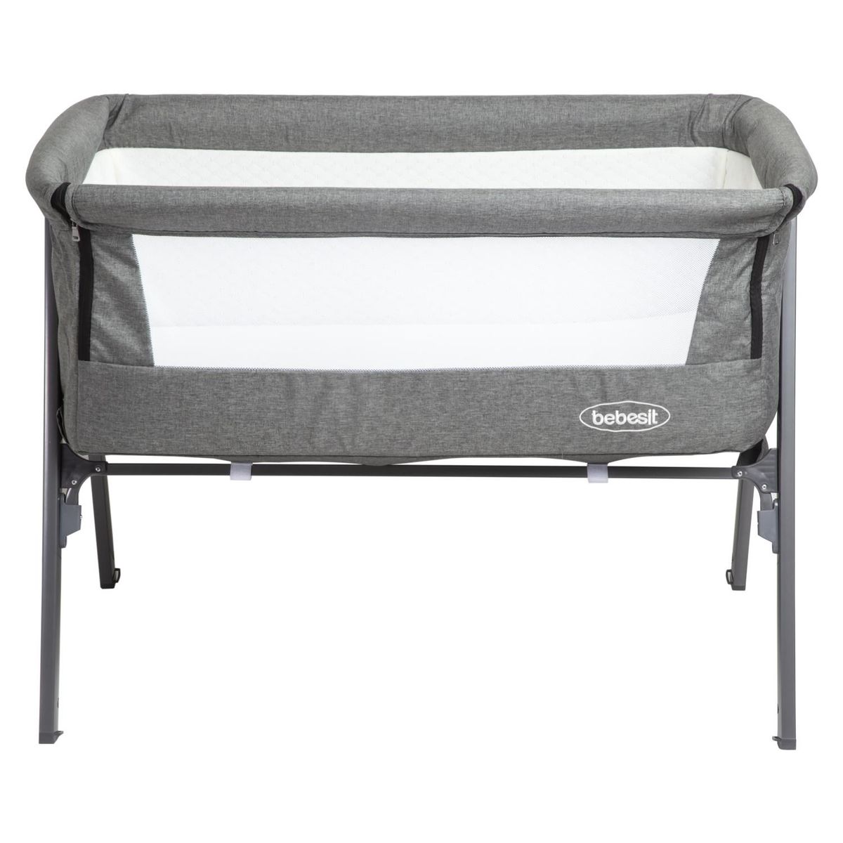 BEBESIT - Cuna Easy Colecho Mosquitero Gris Bebesit