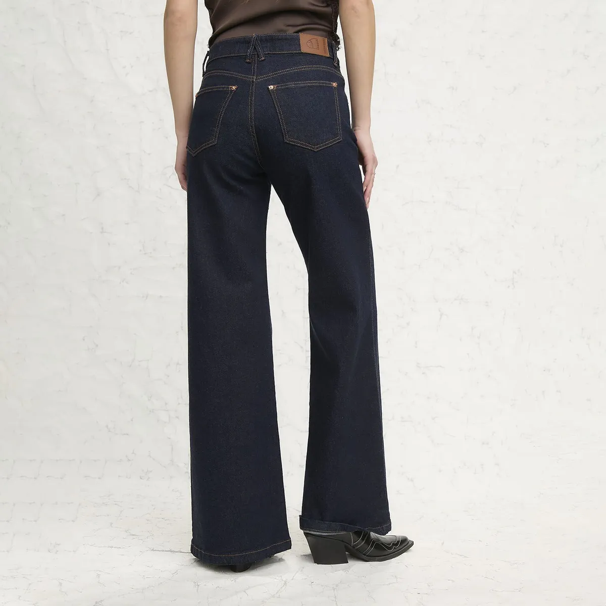 AMERICANINO - Jeans Mujer Tiro Medio Americanino
