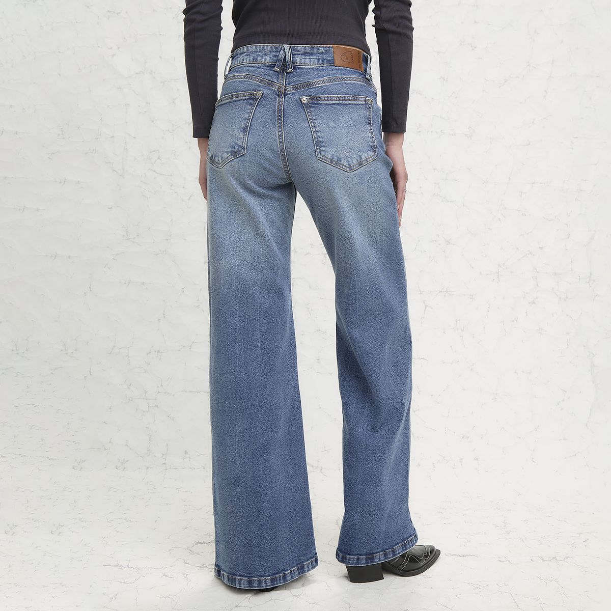AMERICANINO - Jeans Mujer Tiro Medio Americanino
