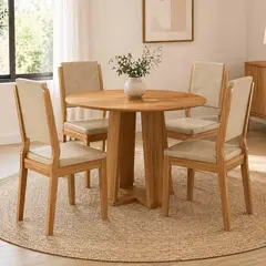 ALAIA HOME - Juego De Comedor 4 Sillas Ravello