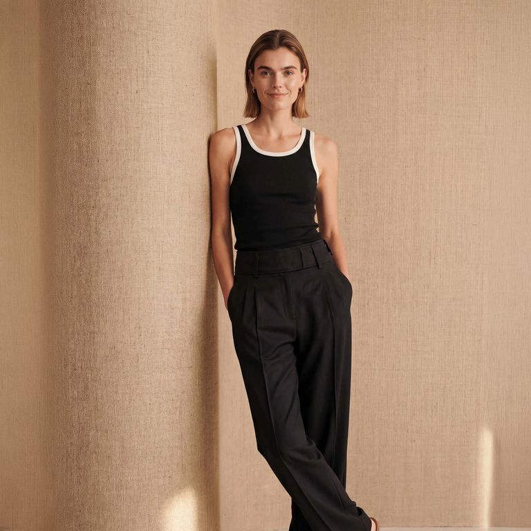 Polera Tank Top Algodón Mujer