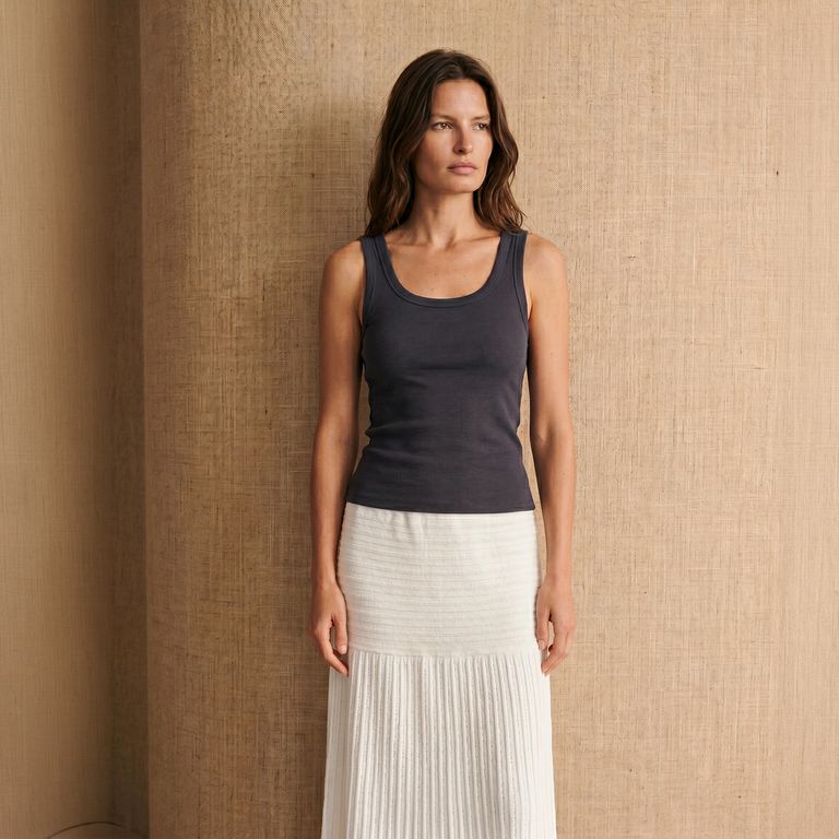 Polera Tank Top Algodón Mujer