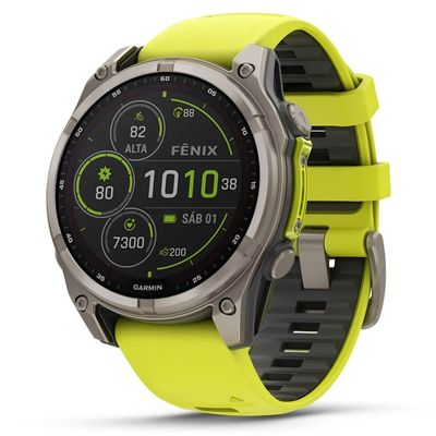 Garmin Smartwatch Fenix 8 47Mm Saph Solar Carb