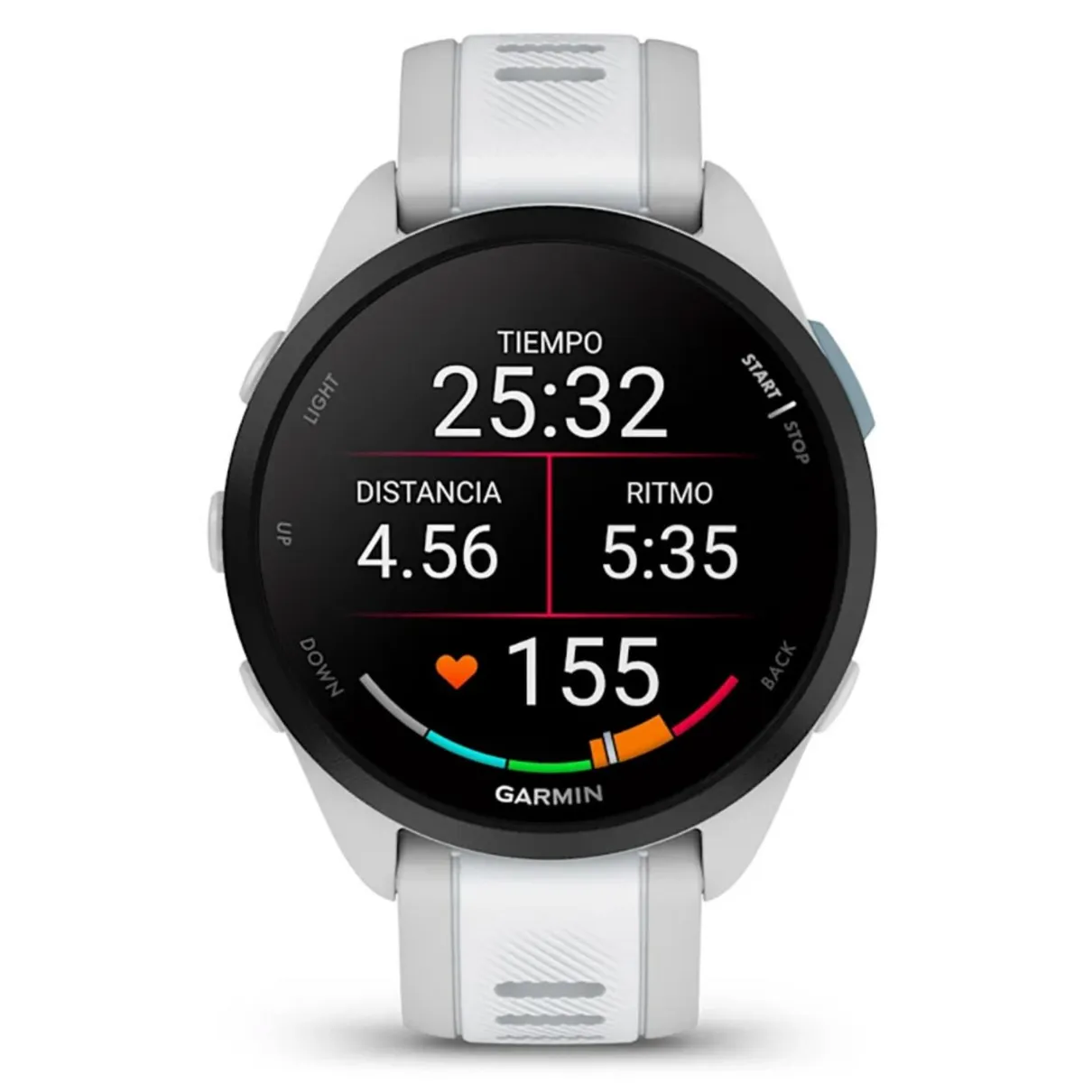 GARMIN - Smartwatch Forerunner 165 Music Blanco Garmin