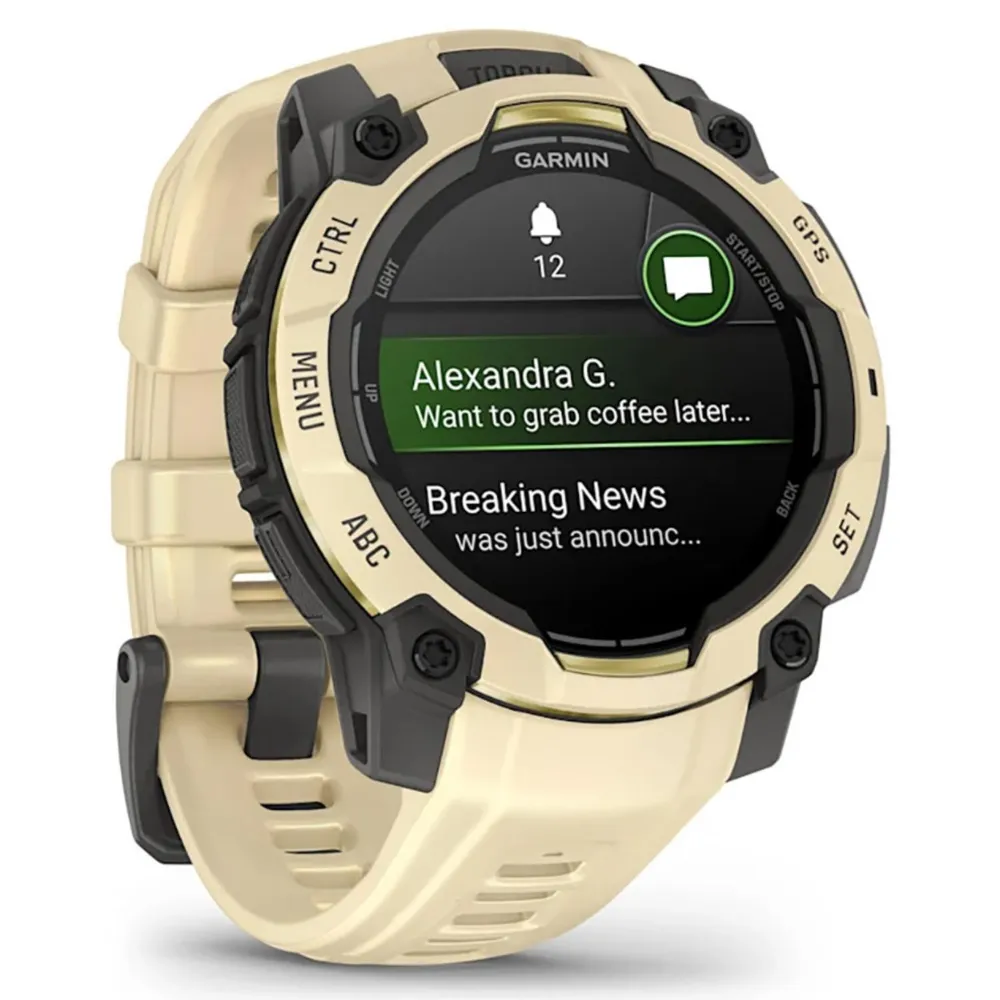 Garmin Instinct 3 AMOLED 45mm Citrine, foto 3