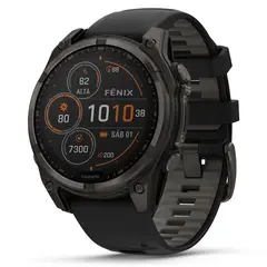 GARMIN - Smartwatch Fenix 8 47Mm Saph Solar Graf