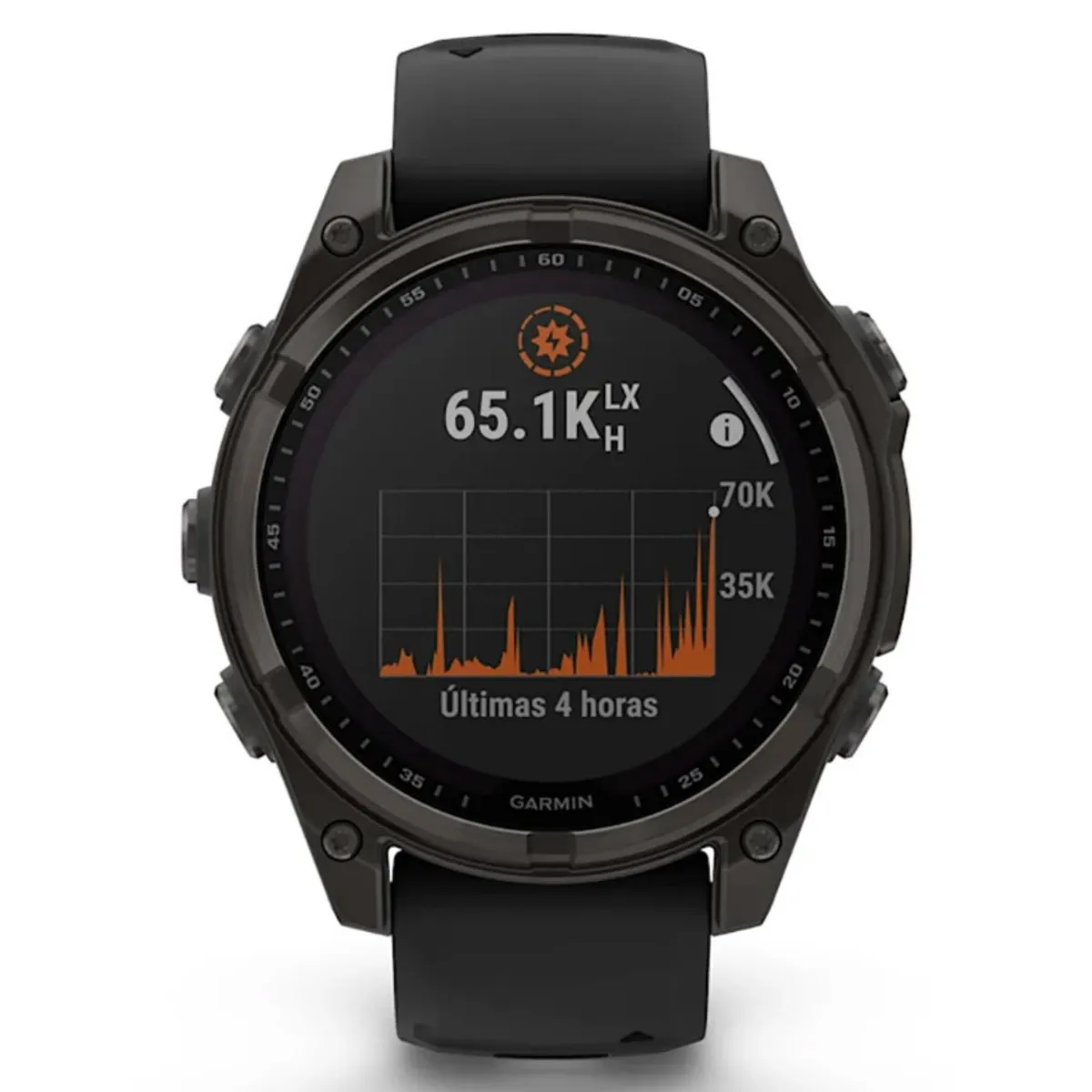 GARMIN - Smartwatch Fenix 8 47Mm Saph Solar Graf Garmin