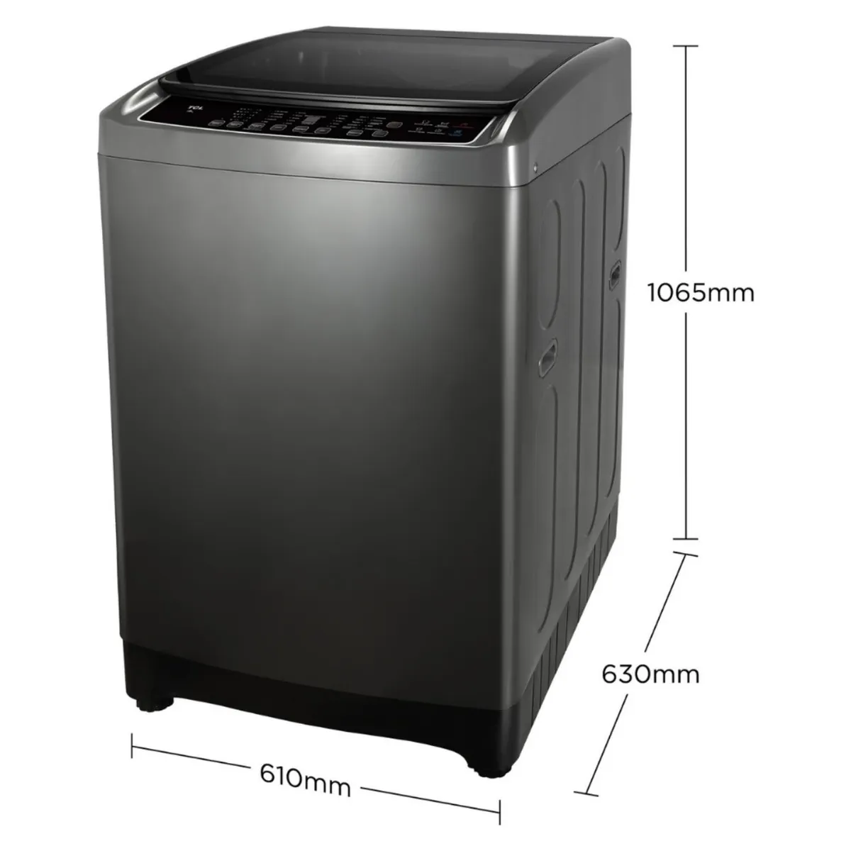 TCL - Lavadora Superior 19Kg Titanio F319TLG TCL
