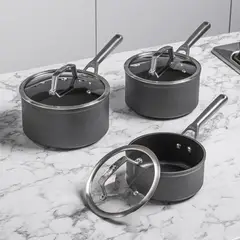 NINJA - Batería de Cocina 6 Piezas Antiadherente Zerostick