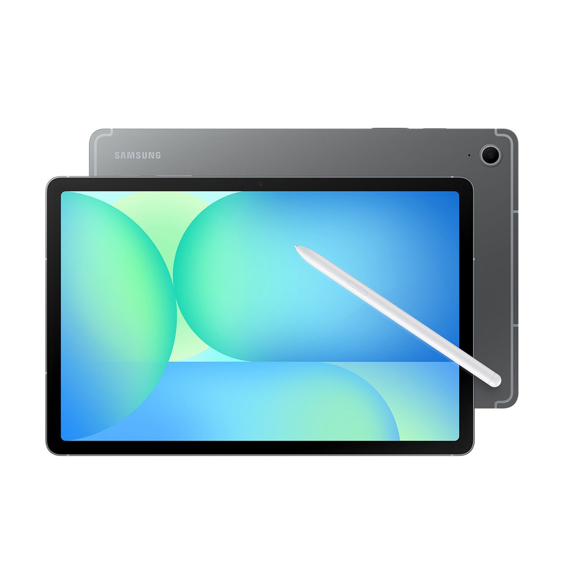 SAMSUNG - Galaxy Tab S10 FE Gris + Smart Book Cover + S Pen