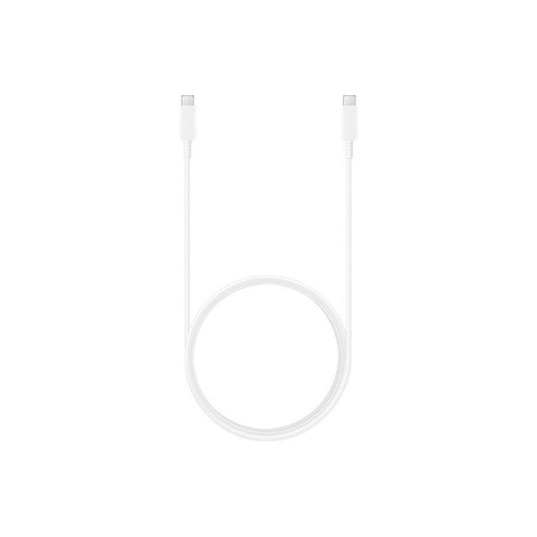 Cable Tipo C a Tipo C (1,8m) 100W Blanco