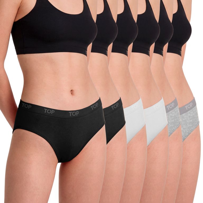 Pack De 6 Pantaletas Mujer
