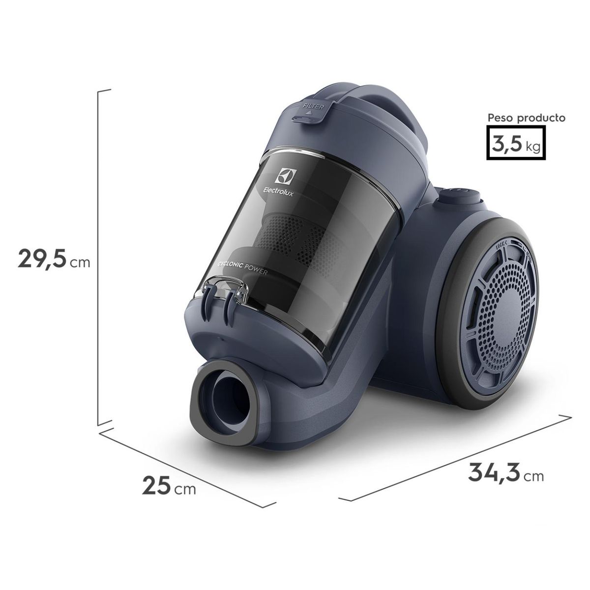 ELECTROLUX - Aspiradora Sin Bolsa ABS05 Eectrolux