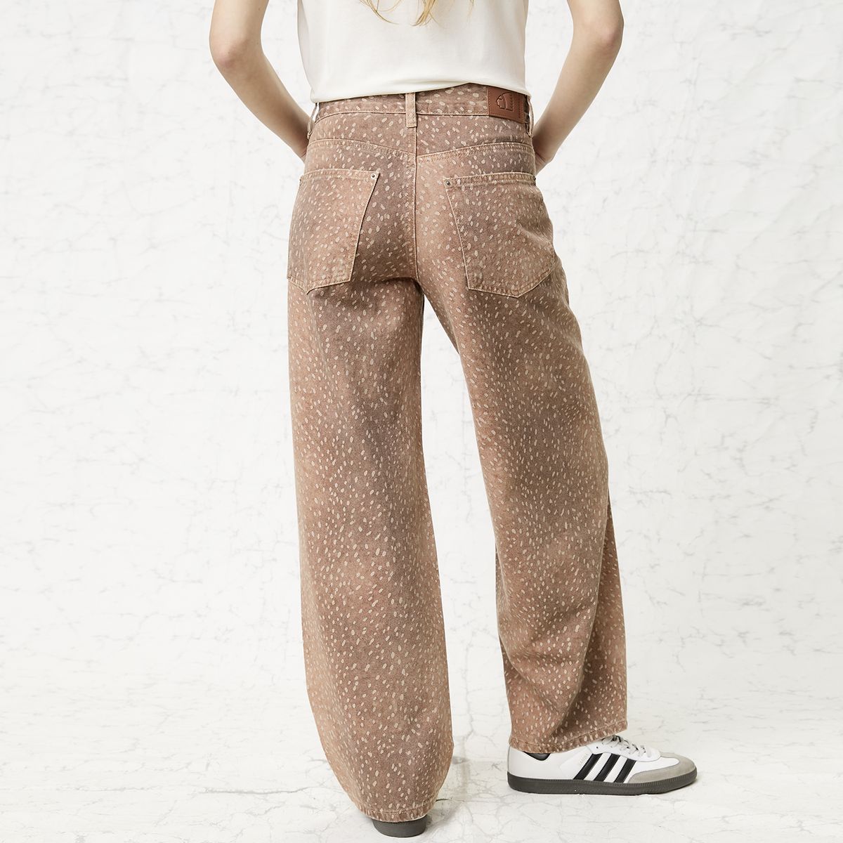 AMERICANINO - Jeans Tiro Medio Mujer Americanino