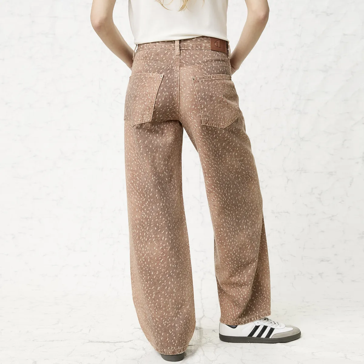 AMERICANINO - Jeans Tiro Medio Mujer Americanino
