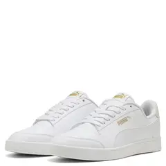 PUMA - Shuffle Zapatilla Urbana Hombre Cuero Blanco