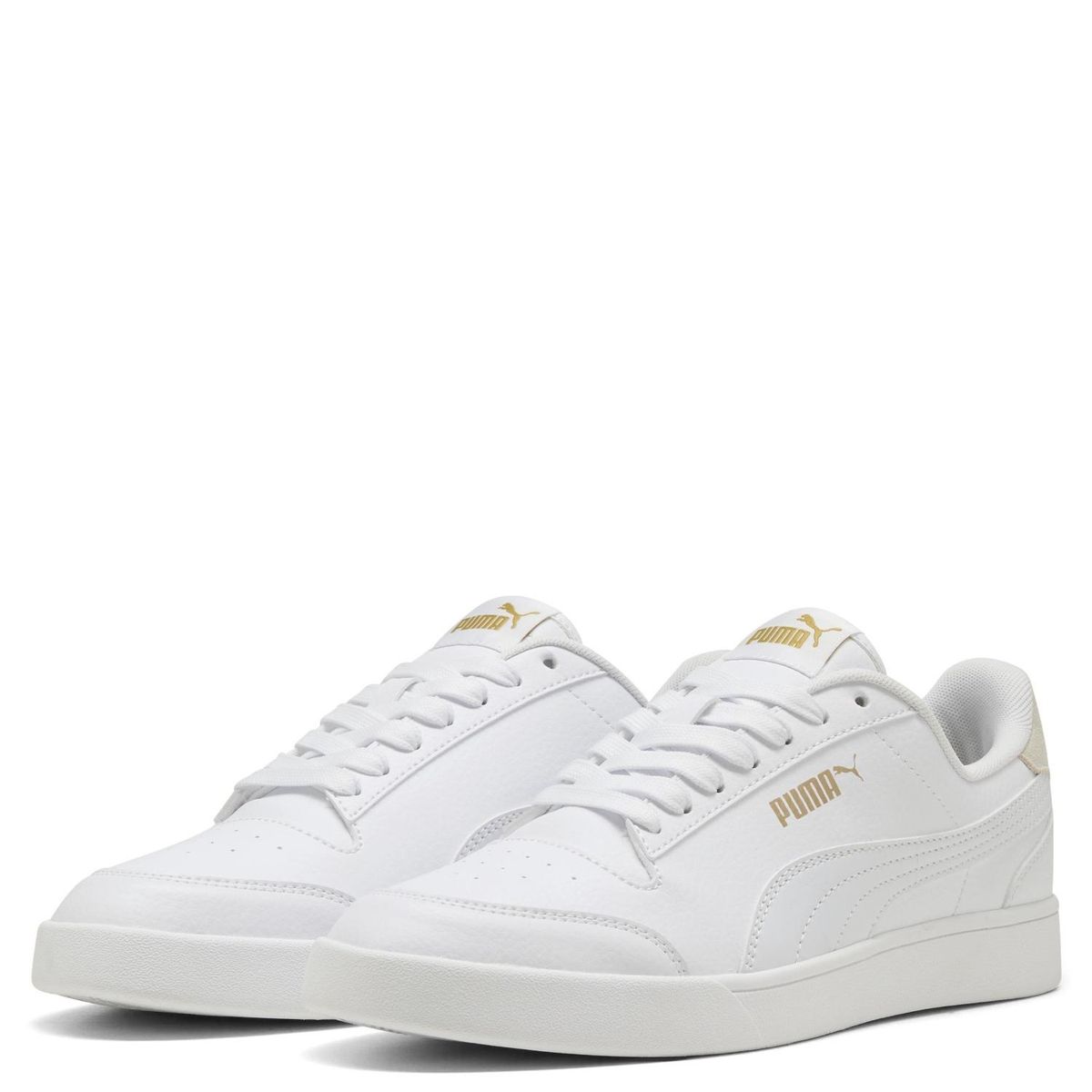 PUMA - Puma Shuffle Zapatilla Urbana Hombre Cuero Blanco Puma