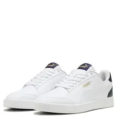 PUMA - Shuffle Zapatilla Urbana Hombre Cuero Blanco
