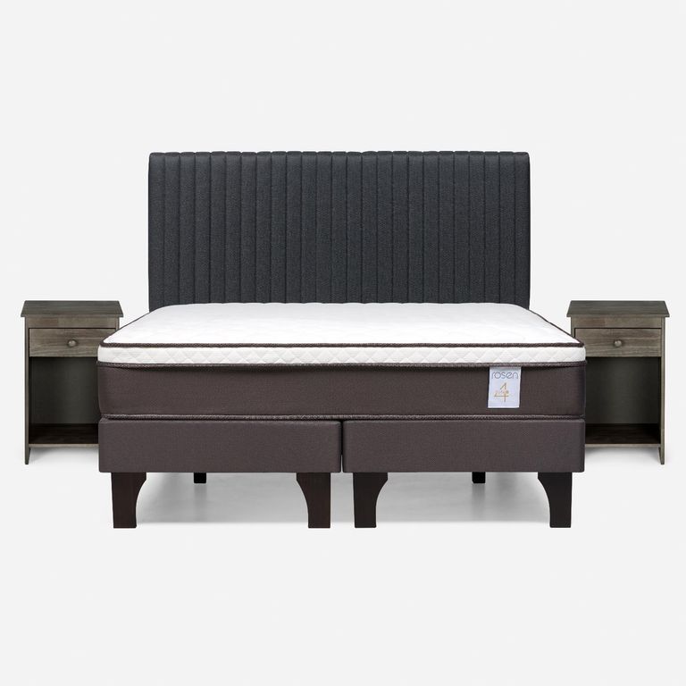 ROSEN Cama Europea New Style 4 Plus P King Base Dividida
