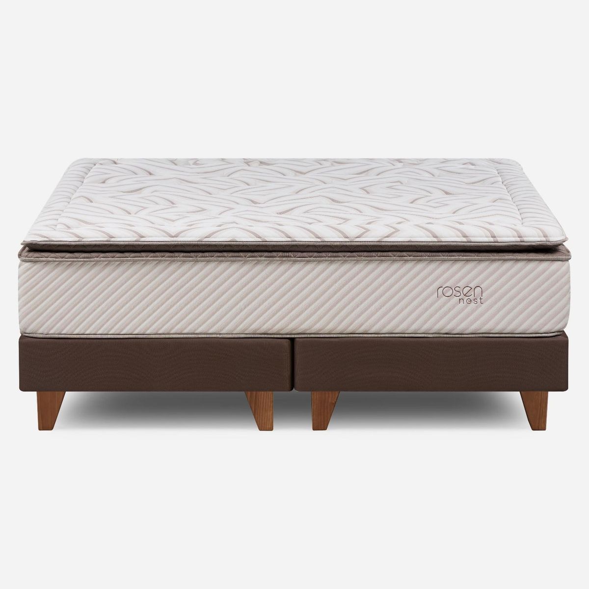 ROSEN - Box Spring Nest Super King X 2.00 CM Base Dividida Rosen