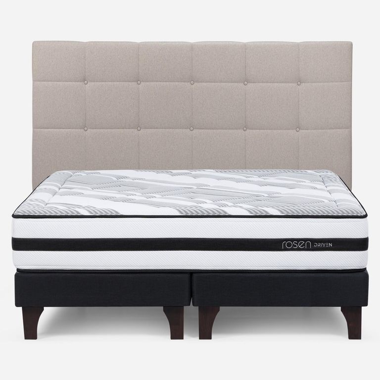 ROSEN Cama Europea Driven King Base Dividida