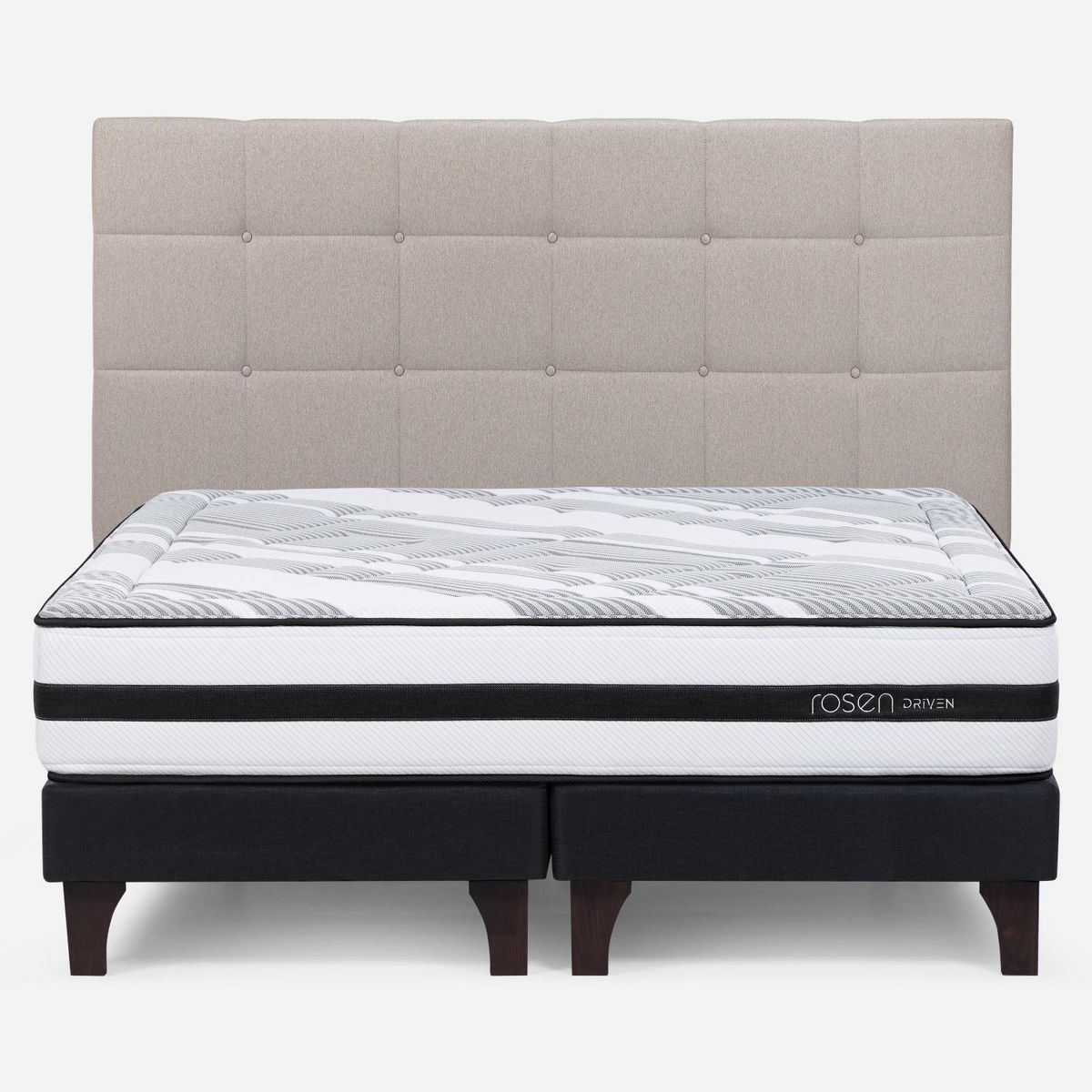ROSEN - Cama Europea Driven King Base Dividida Rosen