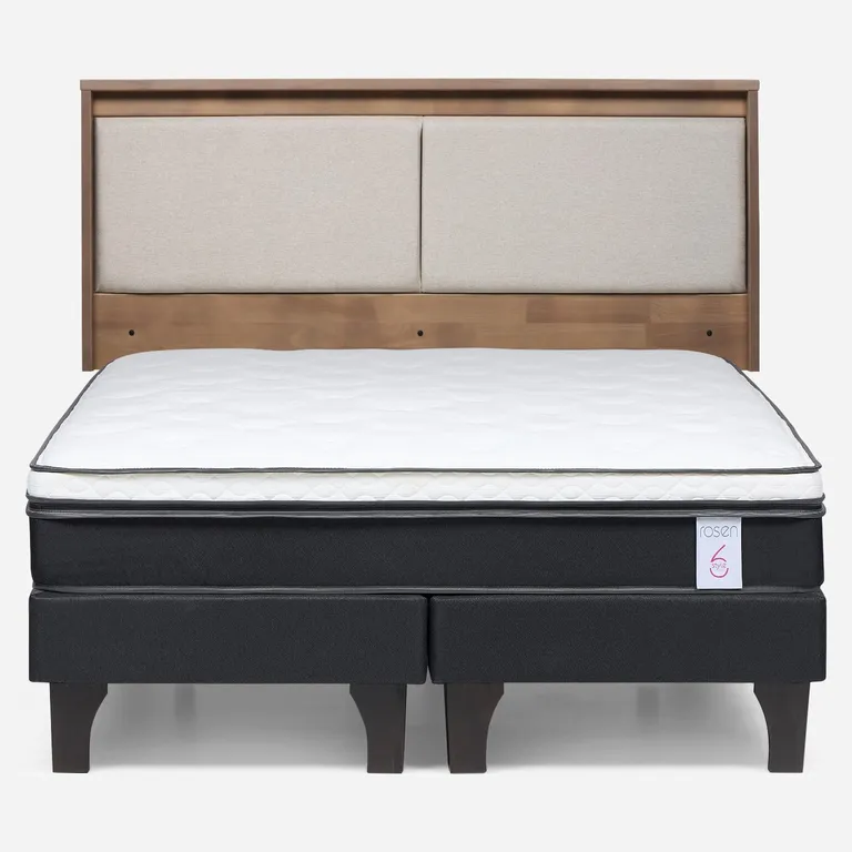 ROSEN Cama Europea New Style 6 King Base Dividida