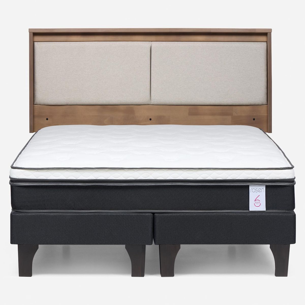 ROSEN - Cama Europea New Style 6 King Base Dividida Rosen