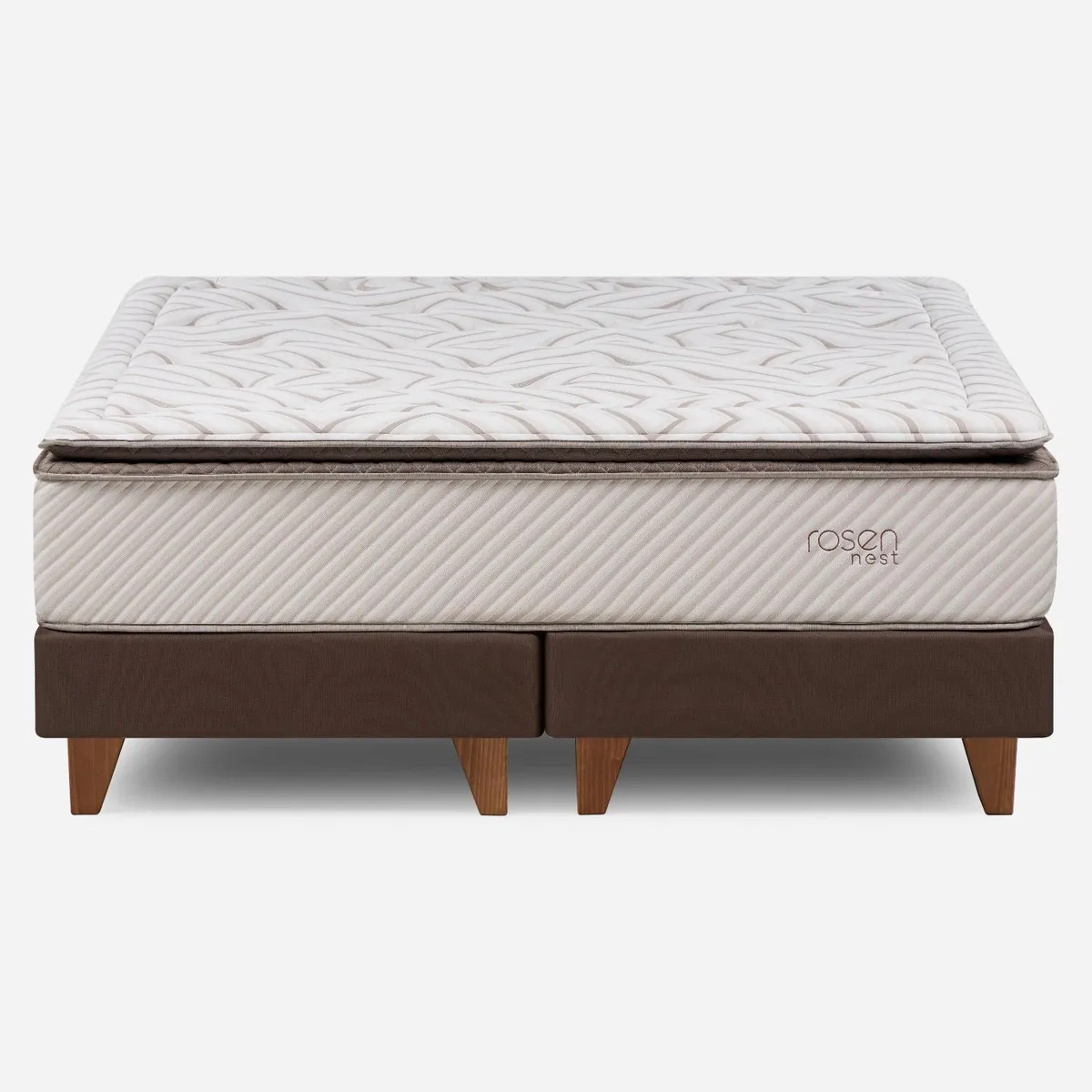 ROSEN - Box Spring Nest 2 Plazas X 2.00 CM Base Dividida Rosen
