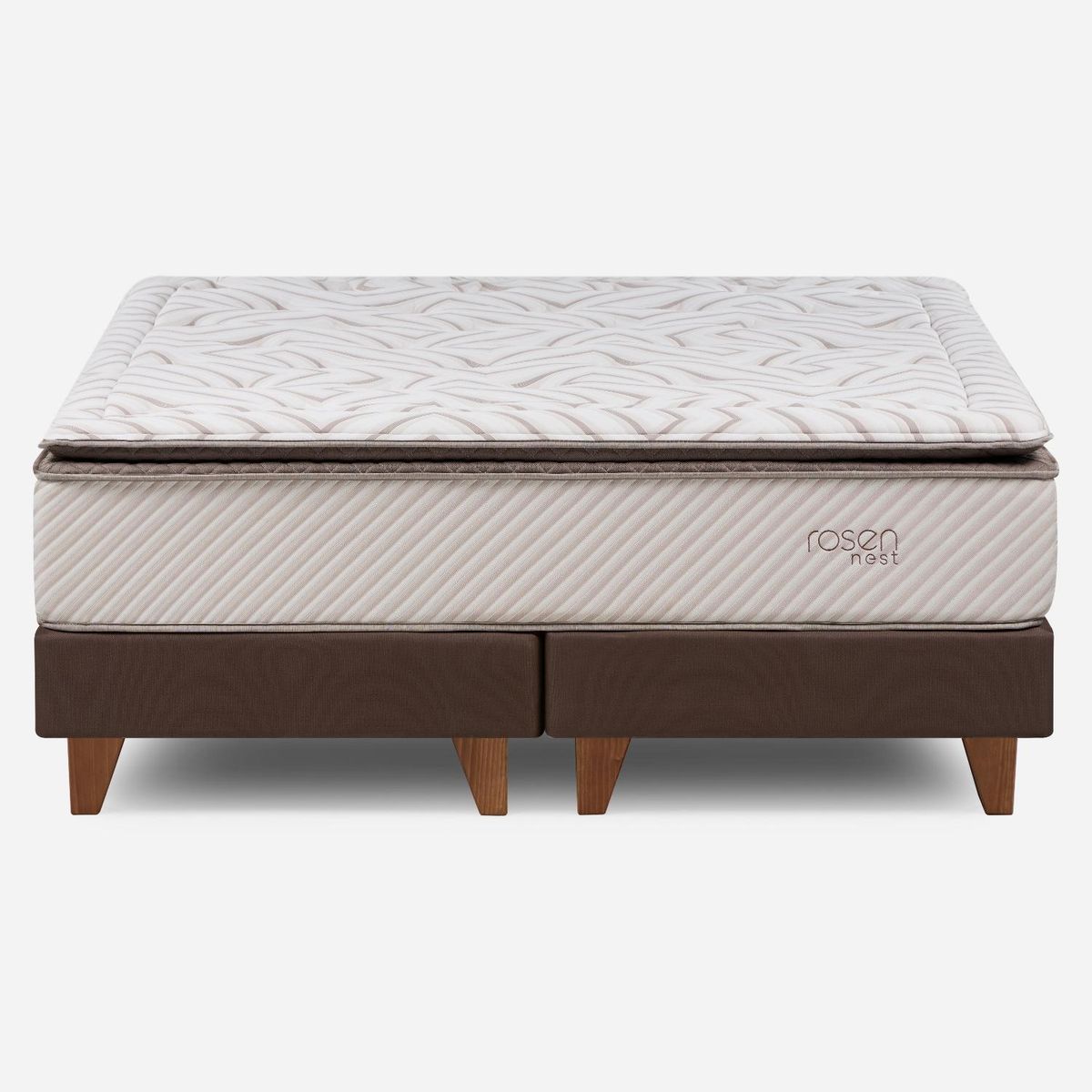 ROSEN - Box Spring Nest 2 Plazas X 2.00 CM Base Dividida Rosen