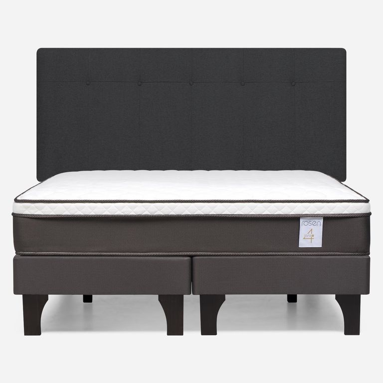 ROSEN Cama Europea New Style 4 Plus P King Base Dividida