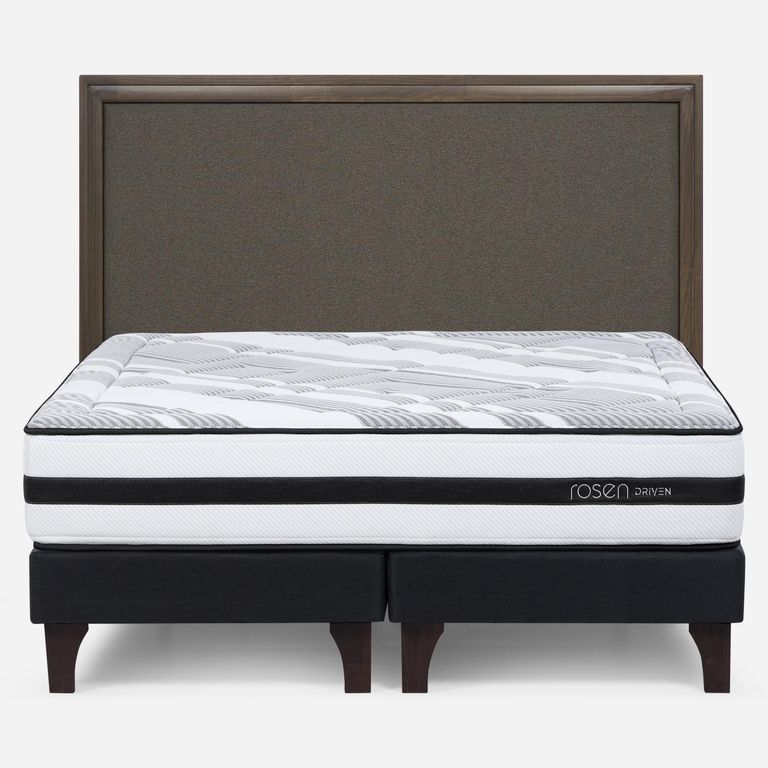 ROSEN Cama Europea Driven 2 Plazas Base Dividida