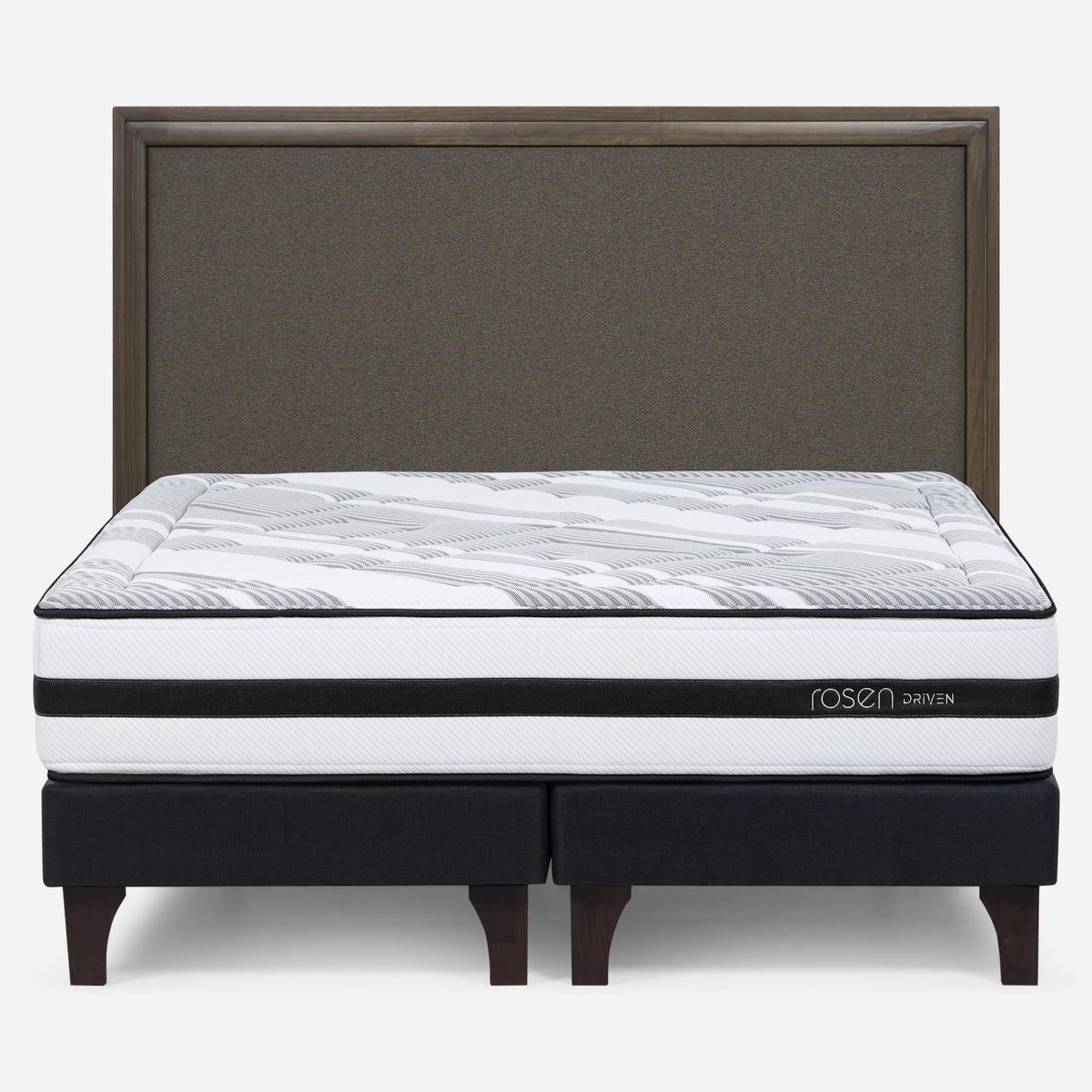 ROSEN - Cama Europea Driven 2 Plazas Base Dividida Rosen