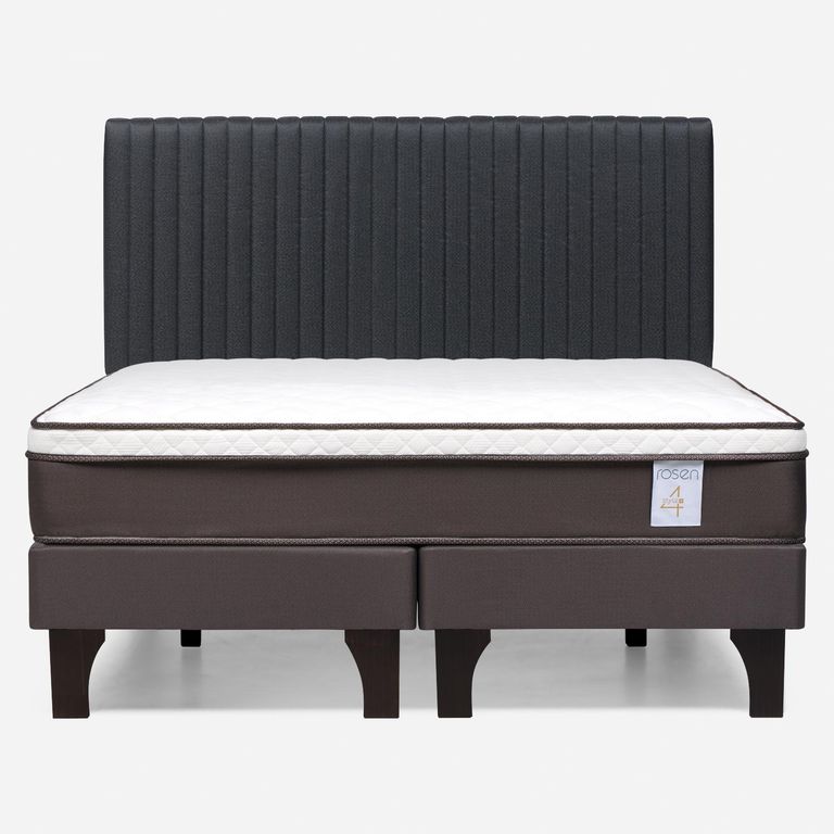 ROSEN Cama Europea New Style 4 Plus P King Base Normal