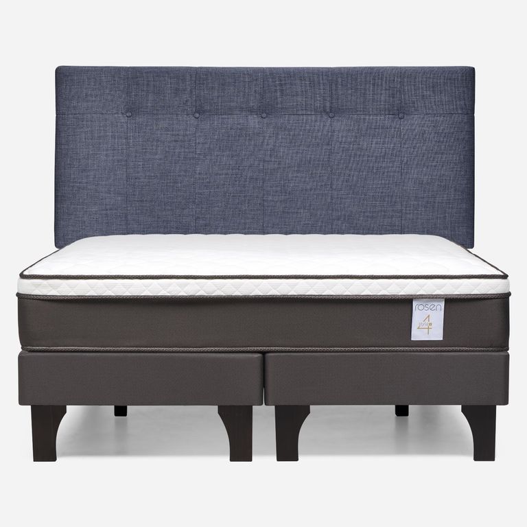 Cama Europea New Style 4 Plus P King Base Dividida