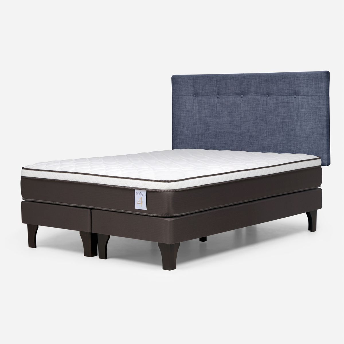 ROSEN - Cama Europea New Style 4 P King Base Dividida Rosen