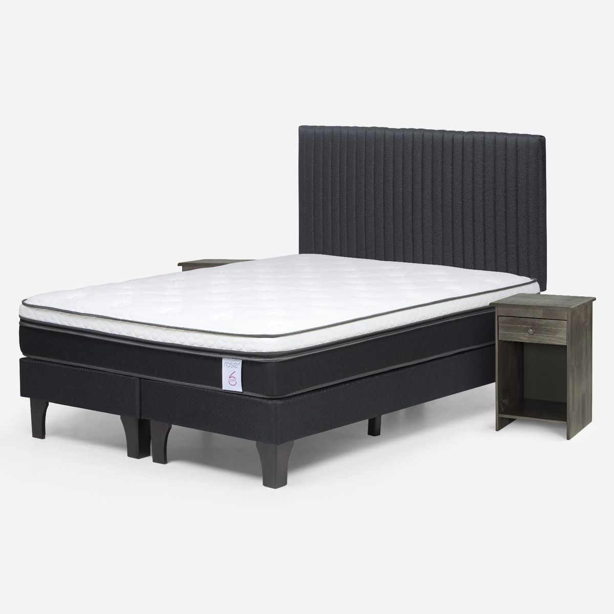 ROSEN - Cama Europea New Style 6 King Base Dividida Rosen