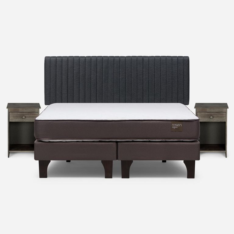 ROSEN Cama Europea New Ergo T King Base Dividida