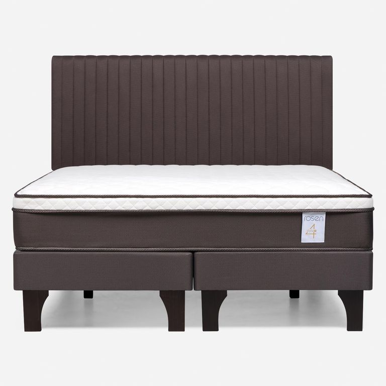 ROSEN Cama Europea New Style 4 Plus P King Base Normal