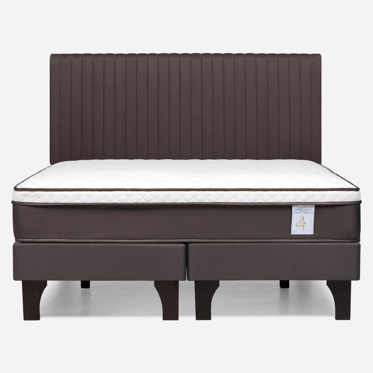 ROSEN - Cama Europea New Style 4 Plus P King Base Normal Rosen