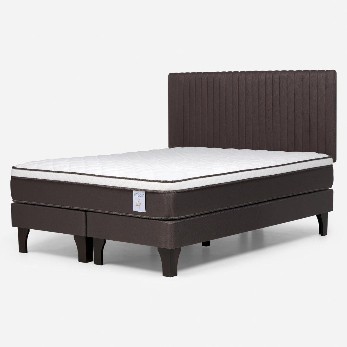 ROSEN - Cama Europea New Style 4 Plus P King Base Normal Rosen