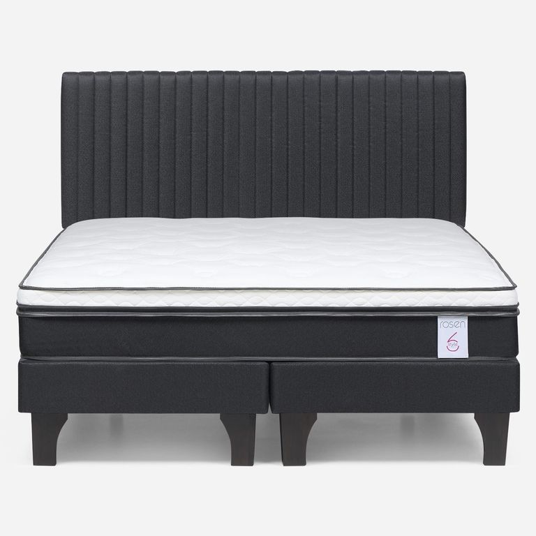 ROSEN Cama Europea New Style 6 King Base Dividida