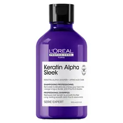 LOREAL PROFESSIONNEL - Shampoo Anti-frizz Keratin Alpha Sleek 300ml