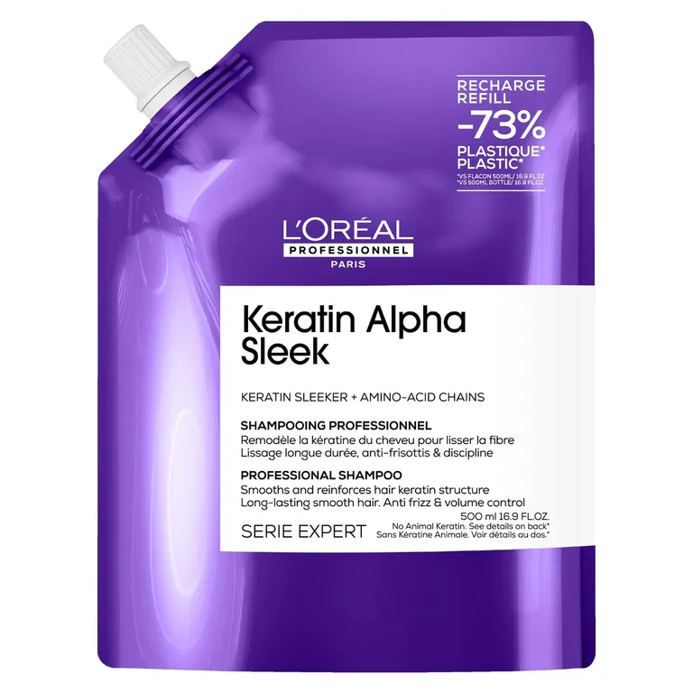 Keratin Alpha Shampoo Refill 500 ml L'Oréal