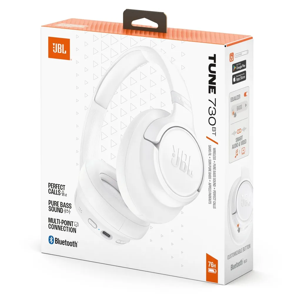 JBL Tune 730BT Blanco, foto 13