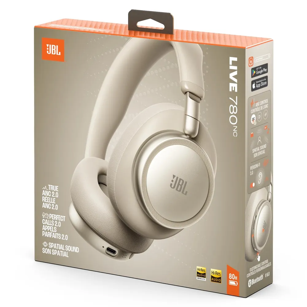 JBL Live 780NC Champán, foto 12