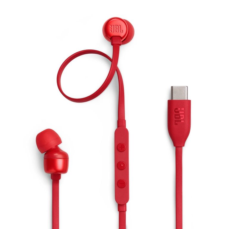 Audifonos T310C USB-C Rojo